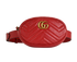 GG Marmont Belt Bag, &pound;475, Handbags, Red, Leather, Front view
